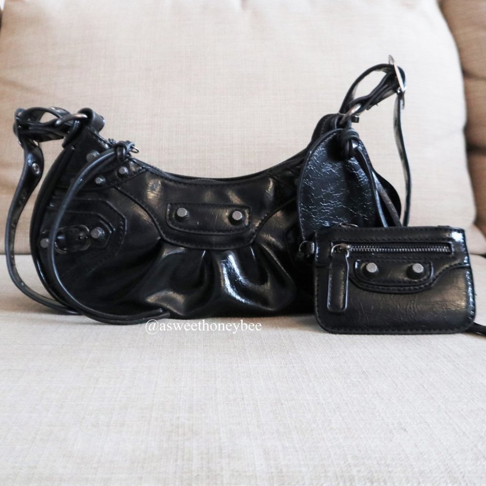 *NEW* LA CAGOLE XS STYLE BAG - BLACK